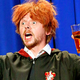 Illustration for article titled Watch Simon Pegg wish Harry Potter happy birthday as a drunk Ron Weasley